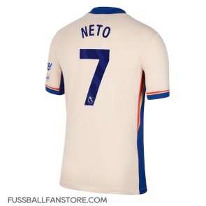 Chelsea Pedro Neto #7 Replik Auswärtstrikot 2024-25 Kurzarm